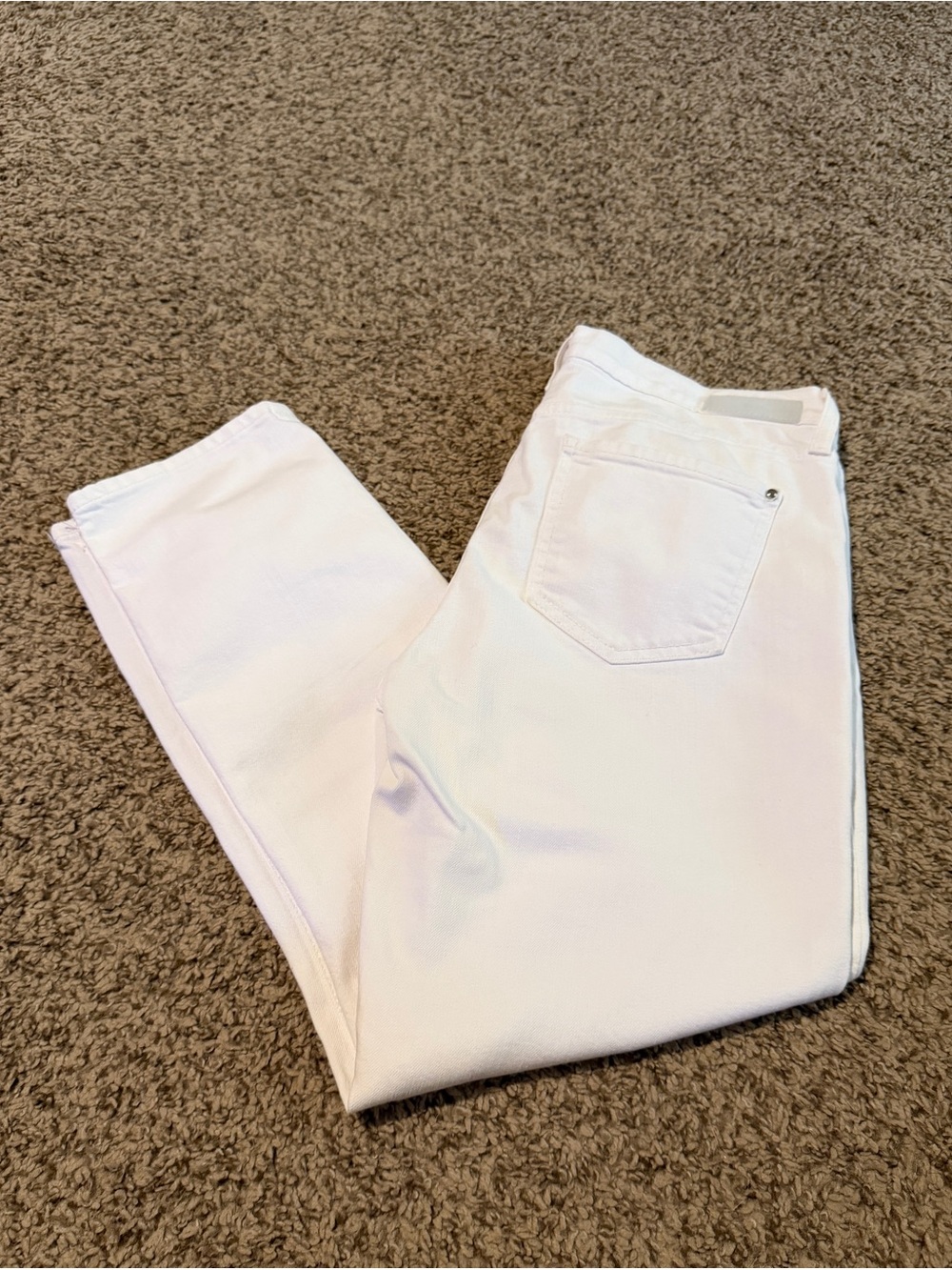 DKNY Women’s White  Skinny Jeans Size 6